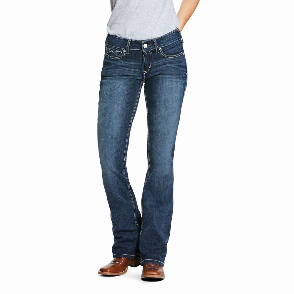 Jeans Skinny Ariat R.E.A.L. Mid Rise Arrow Fit Stretch Shayla Cut Donna Colorate | IT319TXFC