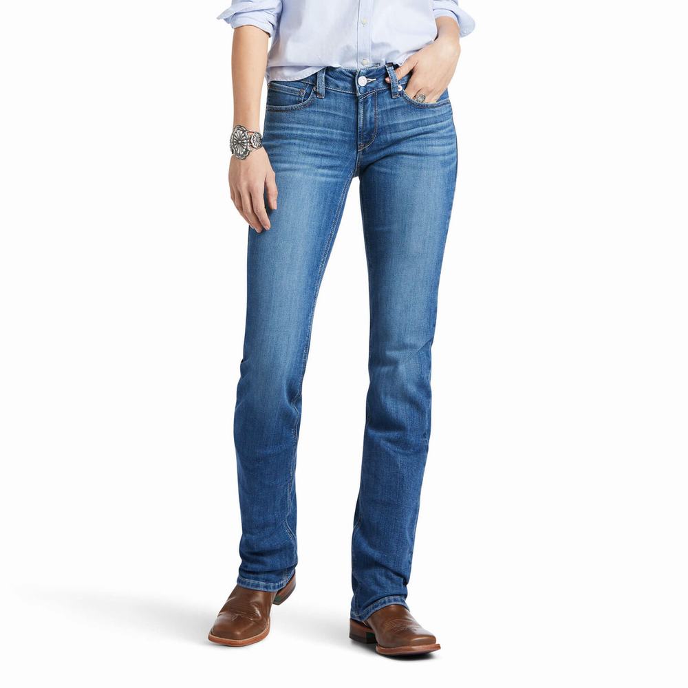 Jeans Skinny Ariat R.E.A.L. Mid Rise Arrow Fit Catherine Donna Colorate | IT780OEYN