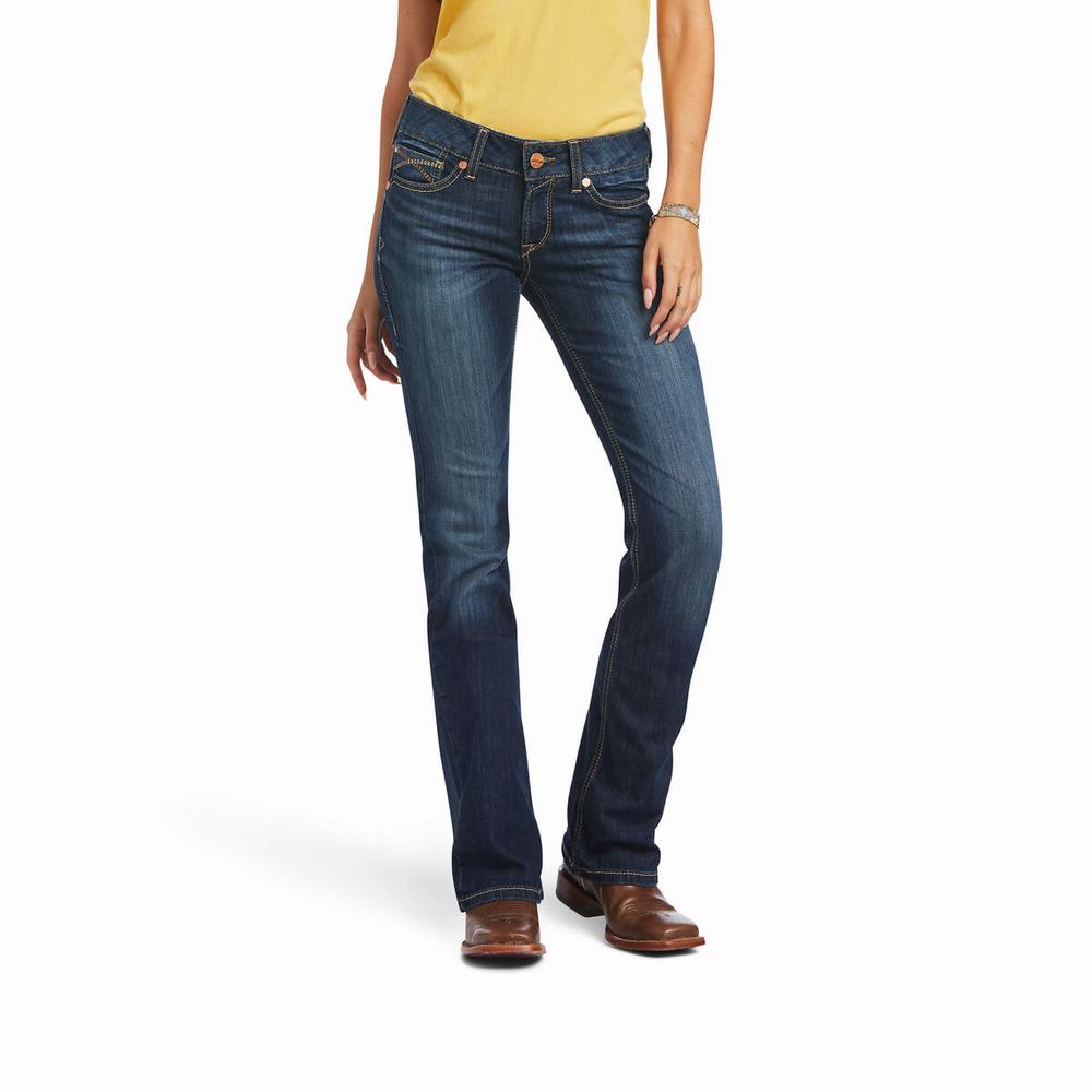 Jeans Skinny Ariat R.E.A.L. Mid Rise Arrow Fit Vicky Cut Donna Colorate | IT786NQXZ