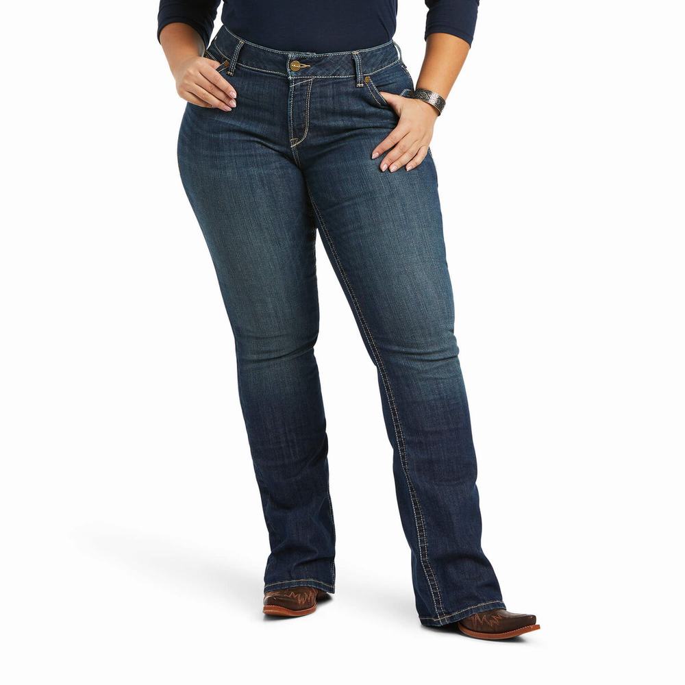 Jeans Skinny Ariat R.E.A.L. Mid Rise Corinne Cut Donna Colorate | IT270FXRZ