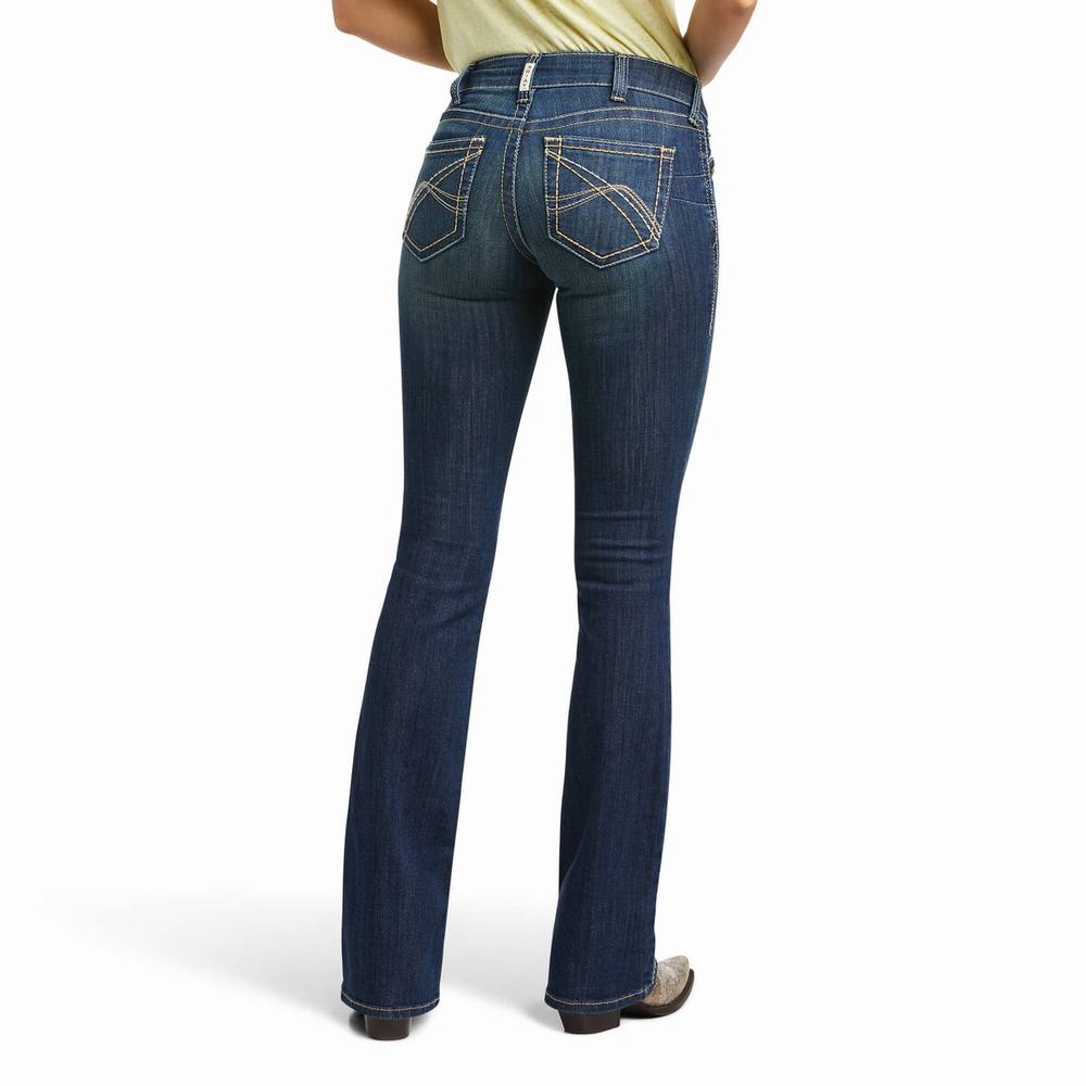 Jeans Skinny Ariat R.E.A.L. Mid Rise Corinne Cut Donna Colorate | IT270FXRZ