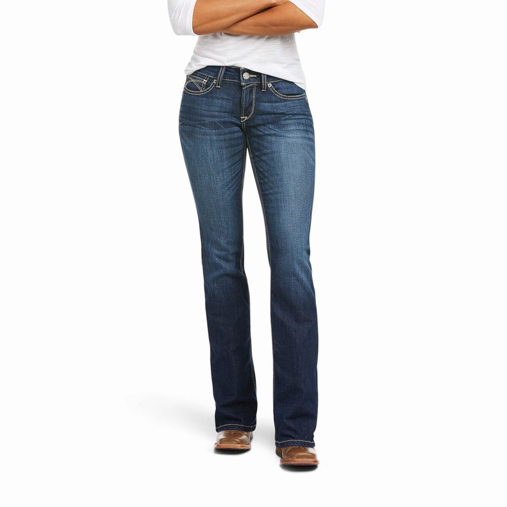 Jeans Skinny Ariat R.E.A.L. Mid Rise Janet Cut Donna Colorate | IT892YUKF