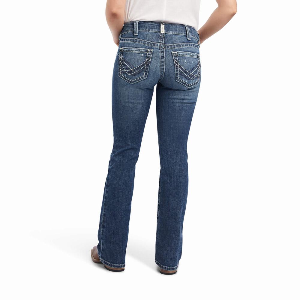 Jeans Skinny Ariat R.E.A.L. Mid Rise Raquel Cut Donna Colorate | IT402JYGO