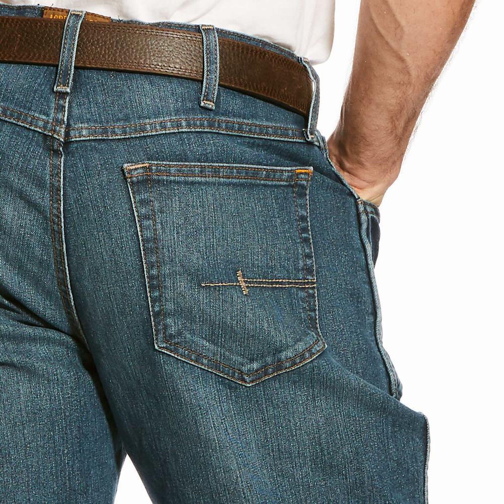 Jeans Skinny Ariat Rebar M4 Relaxed DuraStretch Basic Cut Uomo Colorate | IT750CHPA