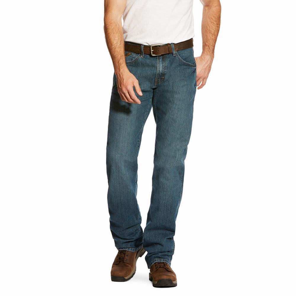 Jeans Skinny Ariat Rebar M4 Relaxed DuraStretch Basic Cut Uomo Colorate | IT750CHPA