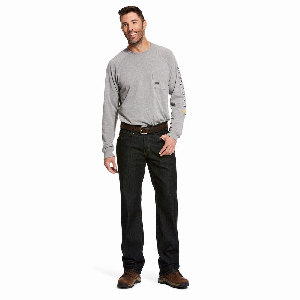 Jeans Skinny Ariat Rebar M4 Relaxed DuraStretch Basic Cut Uomo Colorate | IT940NGKZ