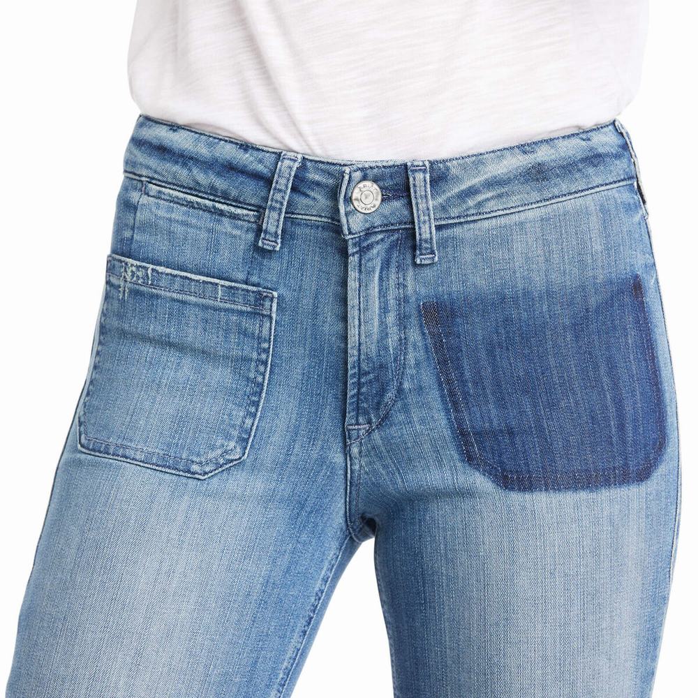 Jeans Skinny Ariat Slim Vivianne Donna Blu | IT704HONS