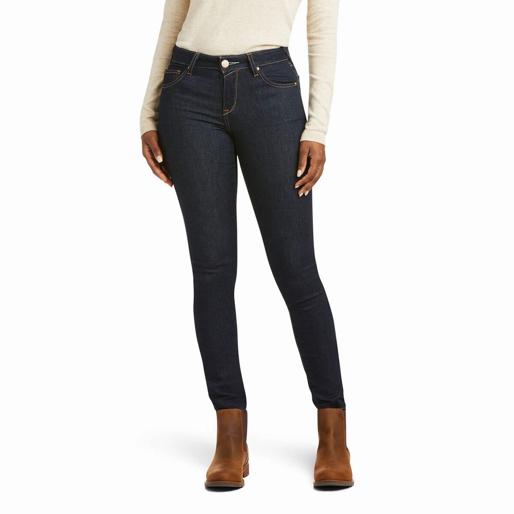 Jeans Skinny Ariat Ultra Stretch Perfect Rise Sidewinder Magro Donna Colorate | IT730KWYD