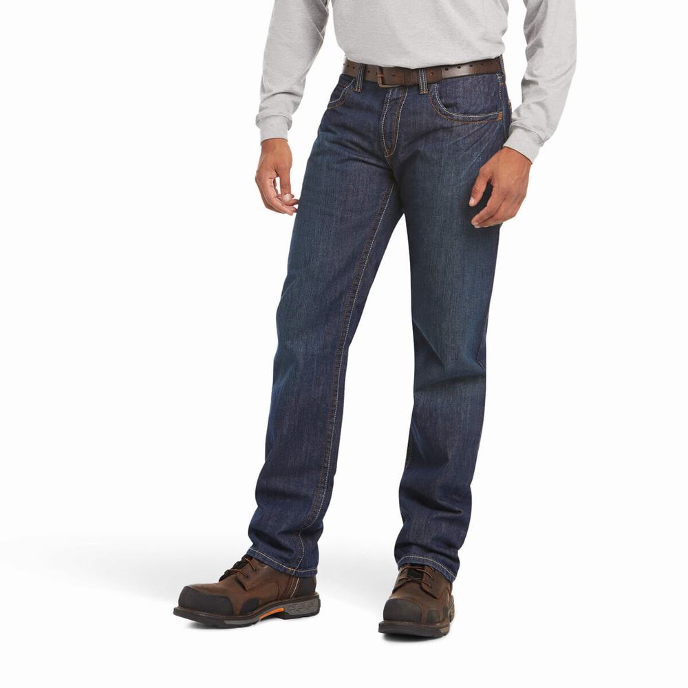 Jeans Straight Ariat FR M3 Loose Basic Uomo Colorate | IT073WENM