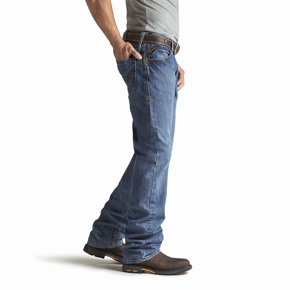 Jeans Straight Ariat FR M3 Loose Basic Uomo Colorate | IT902YRSW