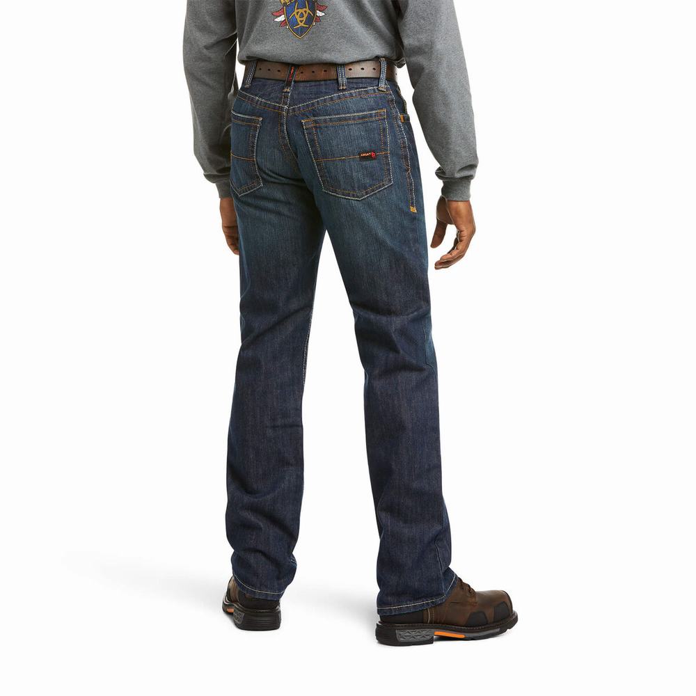 Jeans Straight Ariat FR M4 Relaxed Basic Cut Uomo Colorate | IT408FZXY