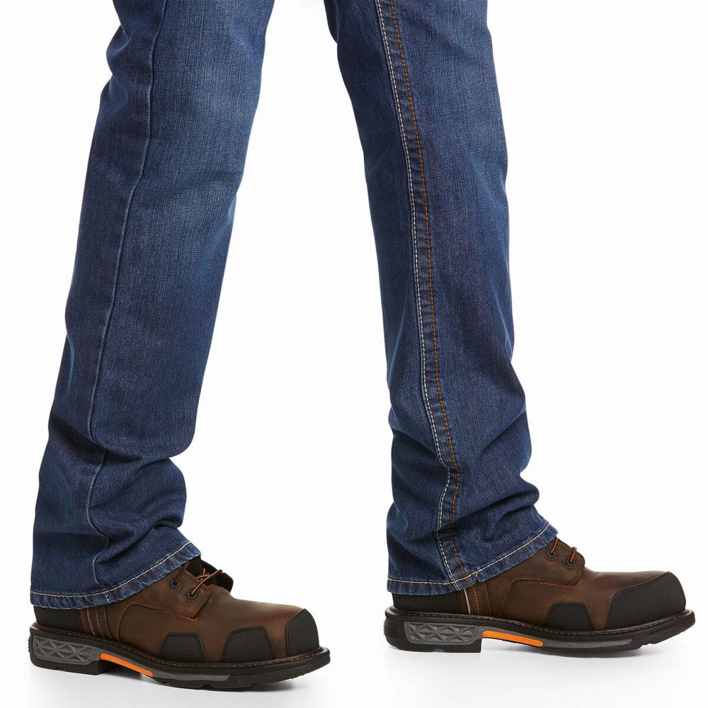 Jeans Straight Ariat FR M4 Relaxed Basic Cut Uomo Colorate | IT539CHSI