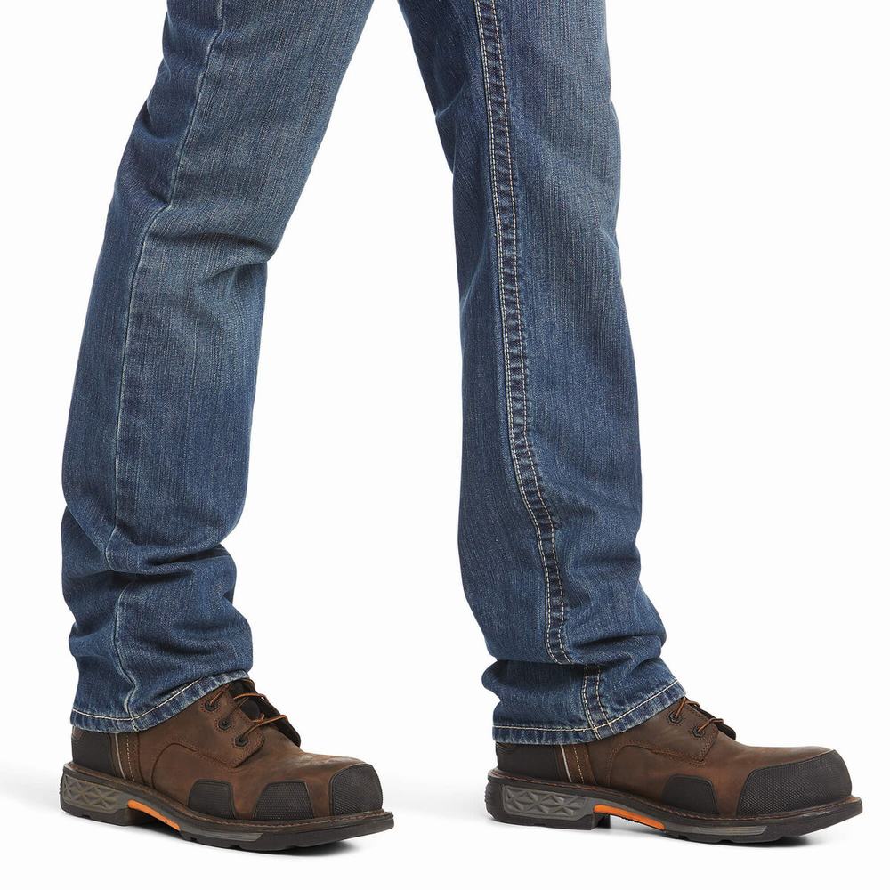 Jeans Straight Ariat FR M4 Relaxed Boundary Cut Uomo Colorate | IT369EAZN