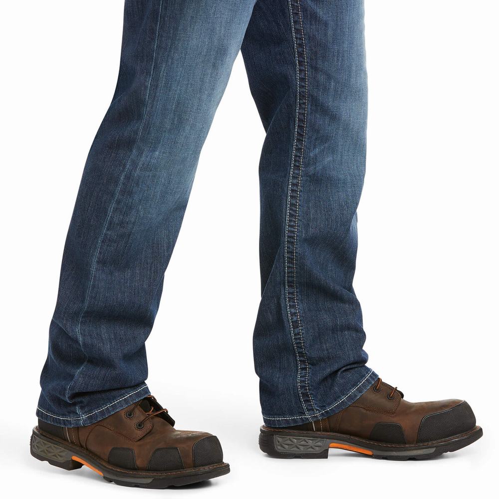 Jeans Straight Ariat FR M4 Relaxed Stretch DuraLight Boundary Cut Uomo Colorate | IT742IEXR