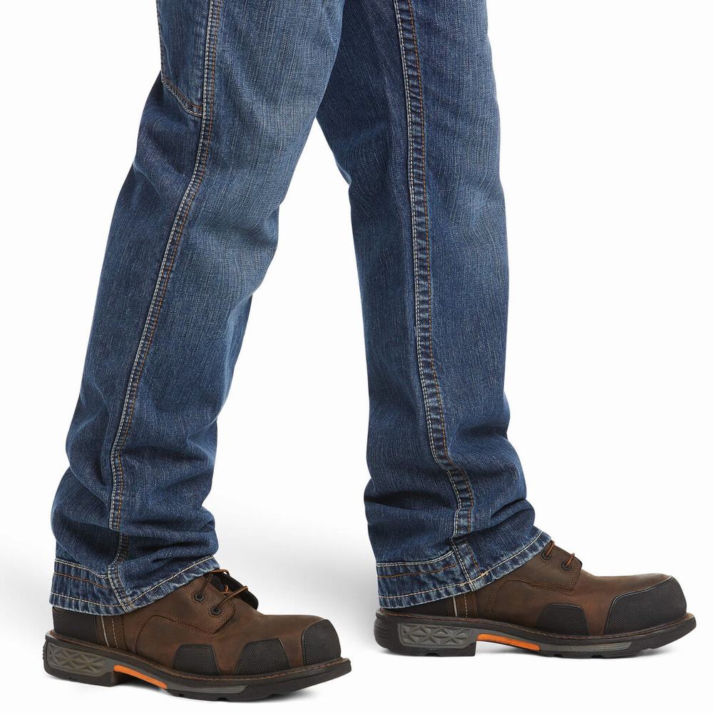 Jeans Straight Ariat FR M4 Relaxed Workhorse Cut Uomo Colorate | IT275EOSV