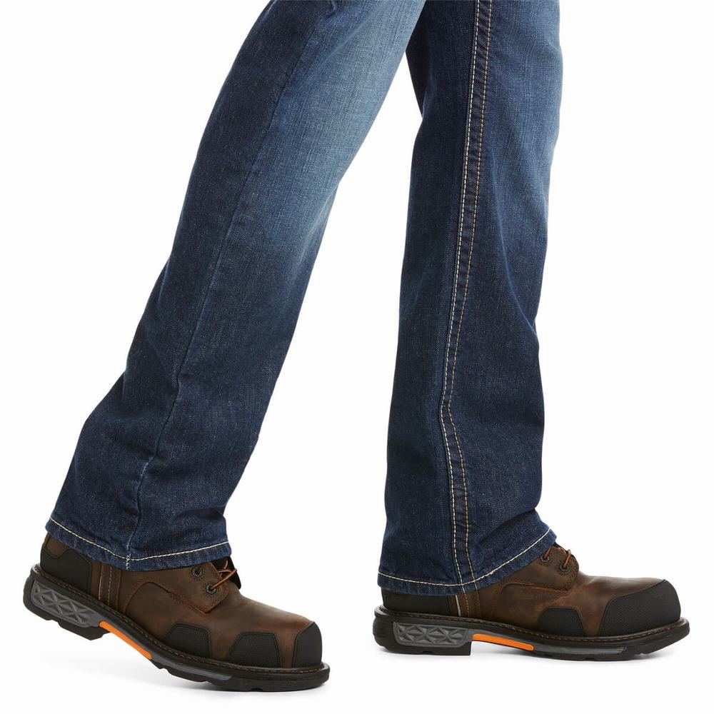 Jeans Straight Ariat FR M5 DuraStretch Truckee Uomo Colorate | IT935JMFB