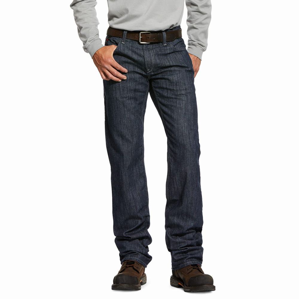 Jeans Straight Ariat FR M5 Slim Armor Stretch Uomo Colorate | IT856TKSM