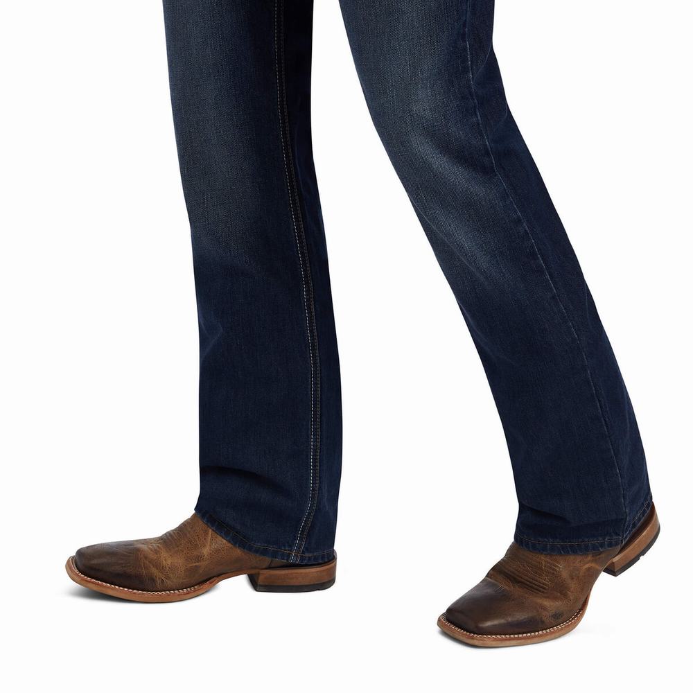 Jeans Straight Ariat M2 Traditional Relaxed 3D Garby Cut Uomo Colorate | IT639SUPE