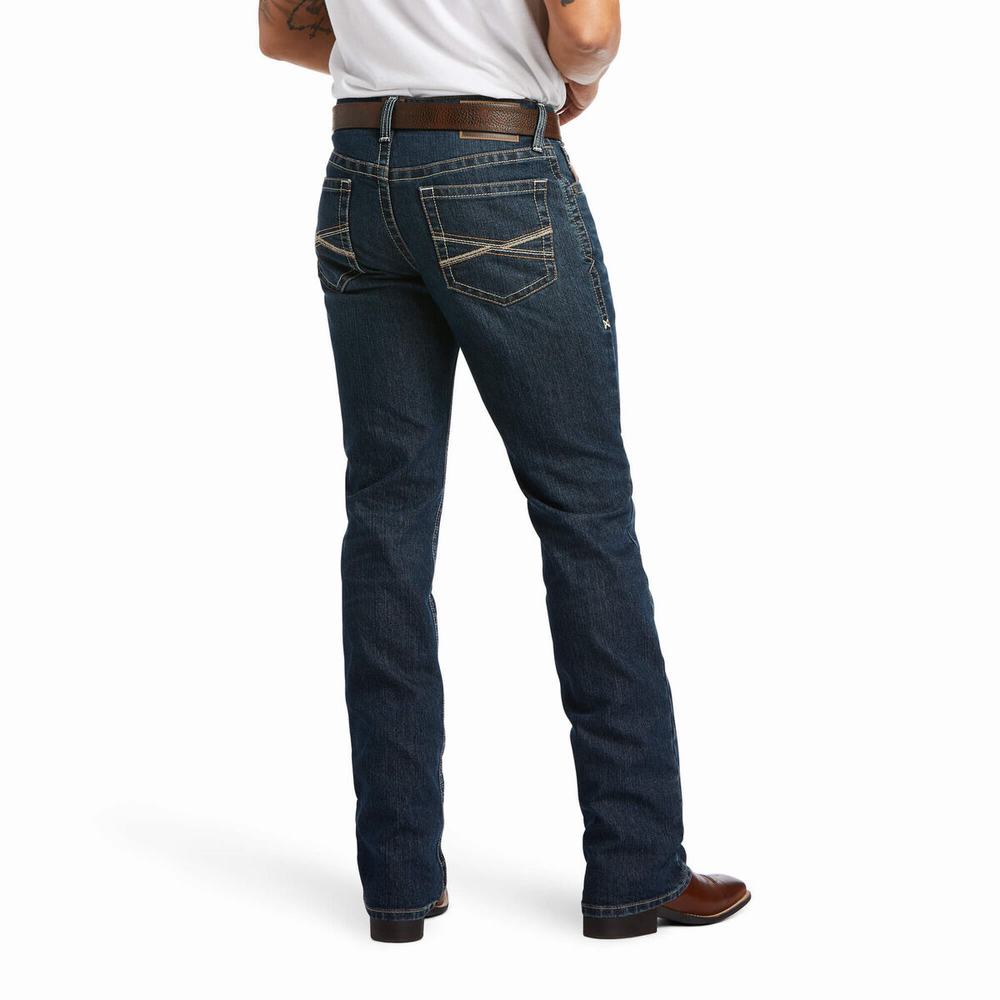 Jeans Straight Ariat M2 Traditional Relaxed Stretch Gage Stackable Cut Uomo Colorate | IT809NWAU