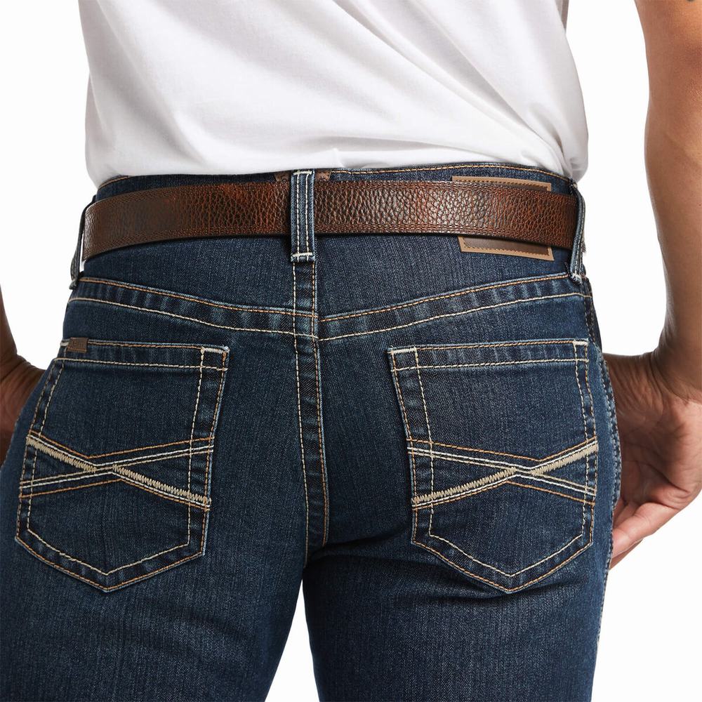 Jeans Straight Ariat M2 Traditional Relaxed Stretch Gage Stackable Cut Uomo Colorate | IT809NWAU