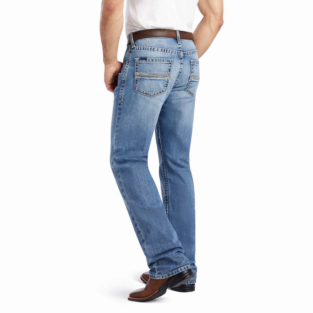 Jeans Straight Ariat M4 Low Rise Grayson Cut Uomo Colorate | IT026JFQS