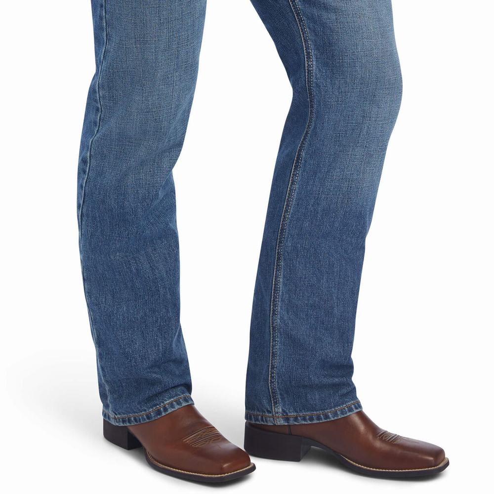 Jeans Straight Ariat M4 Relaxed Landry Uomo Colorate | IT219ULGN