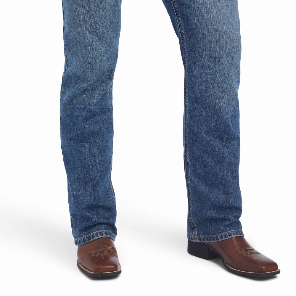 Jeans Straight Ariat M4 Relaxed Landry Uomo Colorate | IT219ULGN