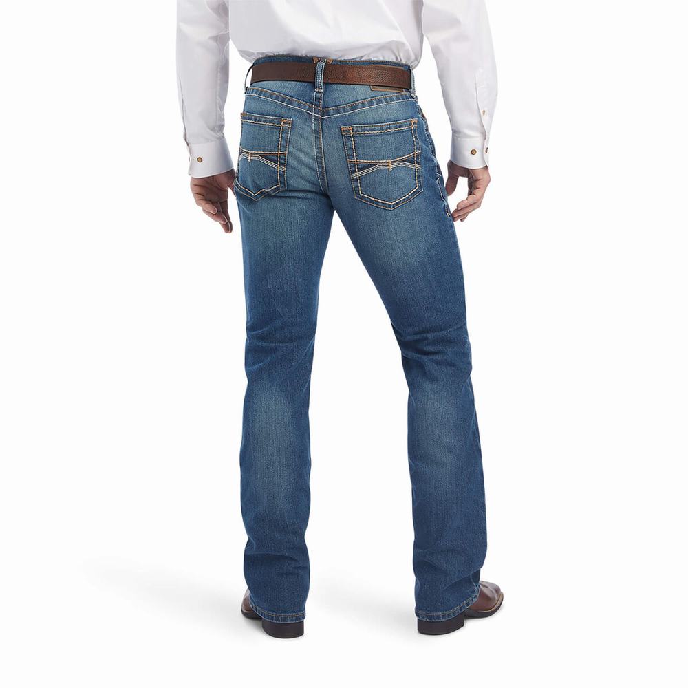 Jeans Straight Ariat M4 Relaxed Ramos Uomo Colorate | IT345VSJI