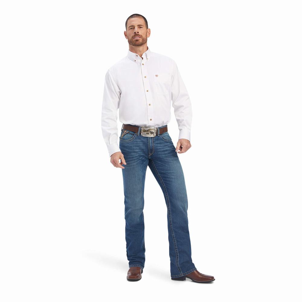 Jeans Straight Ariat M4 Relaxed Ramos Uomo Colorate | IT345VSJI