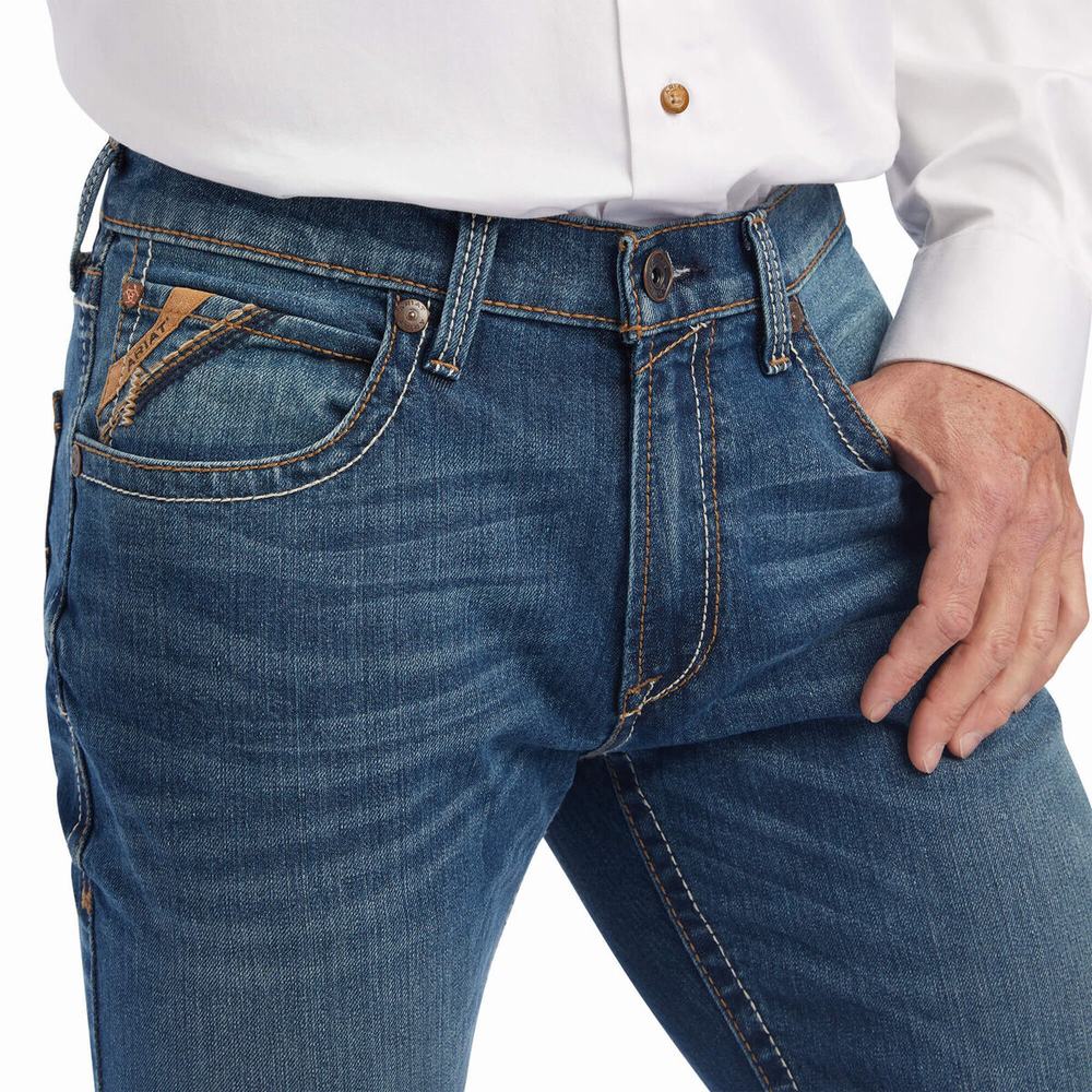 Jeans Straight Ariat M4 Relaxed Ramos Uomo Colorate | IT345VSJI