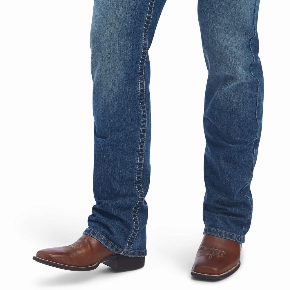 Jeans Straight Ariat M4 Relaxed Ramos Uomo Colorate | IT345VSJI