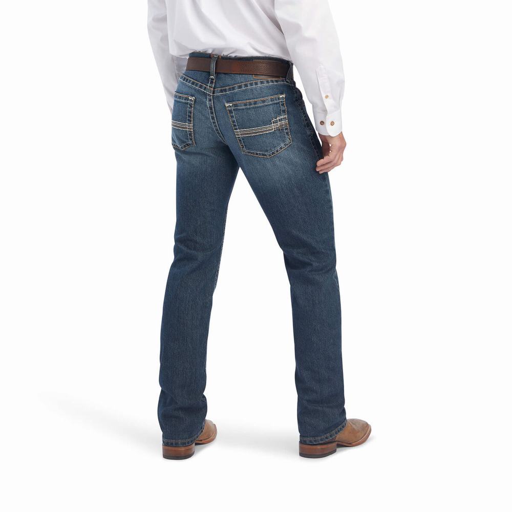 Jeans Straight Ariat M5 Durazno Uomo Colorate | IT506KYSZ