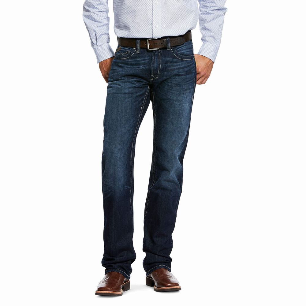 Jeans Straight Ariat M5 Slim Robbie Uomo Colorate | IT394JQVN