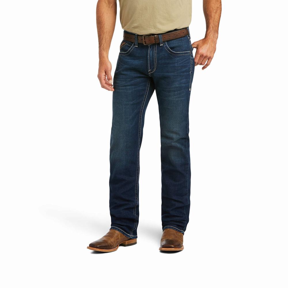 Jeans Straight Ariat M5 Stretch Remming Uomo Colorate | IT146DMKR