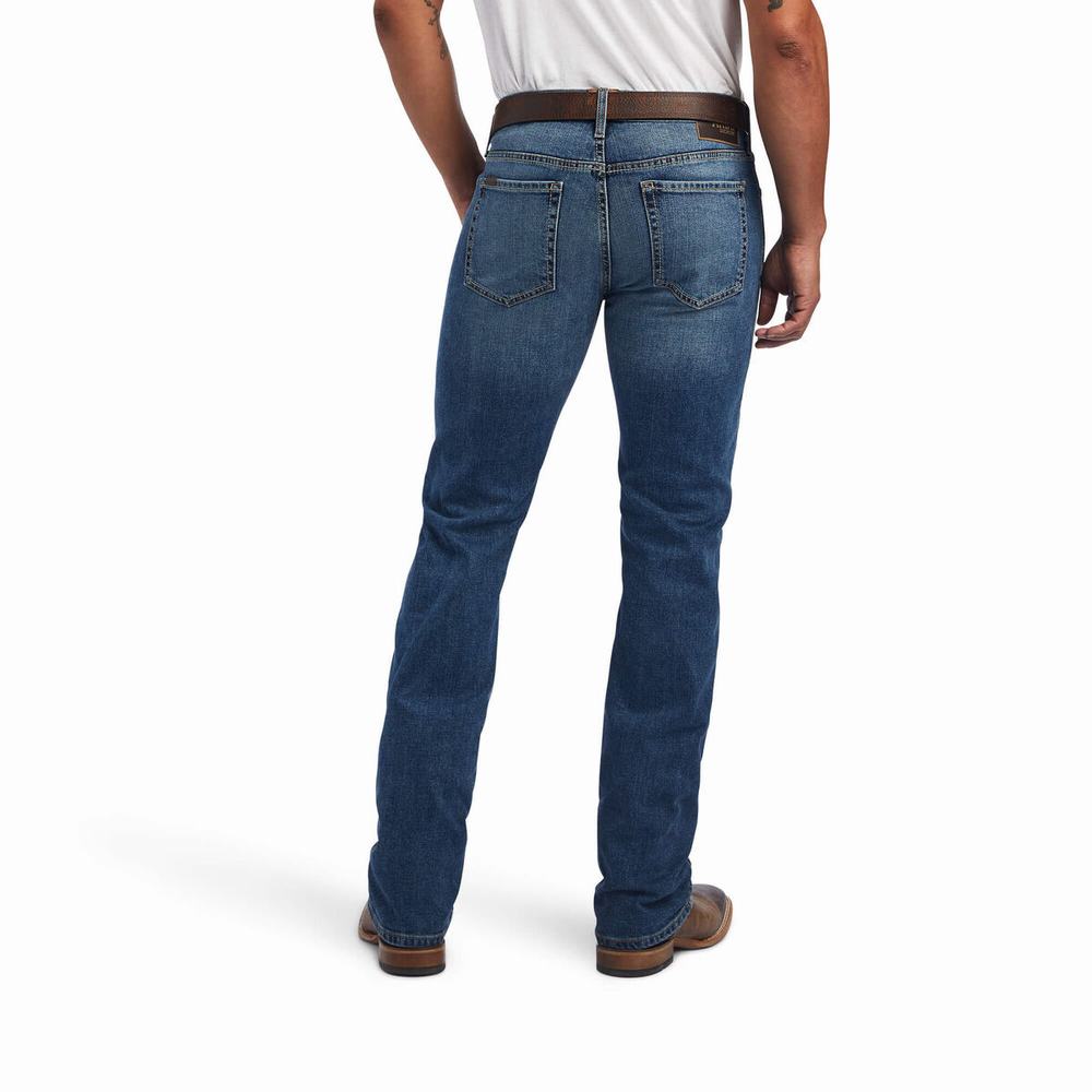 Jeans Straight Ariat M7 Slim Madera Uomo Colorate | IT058XPND