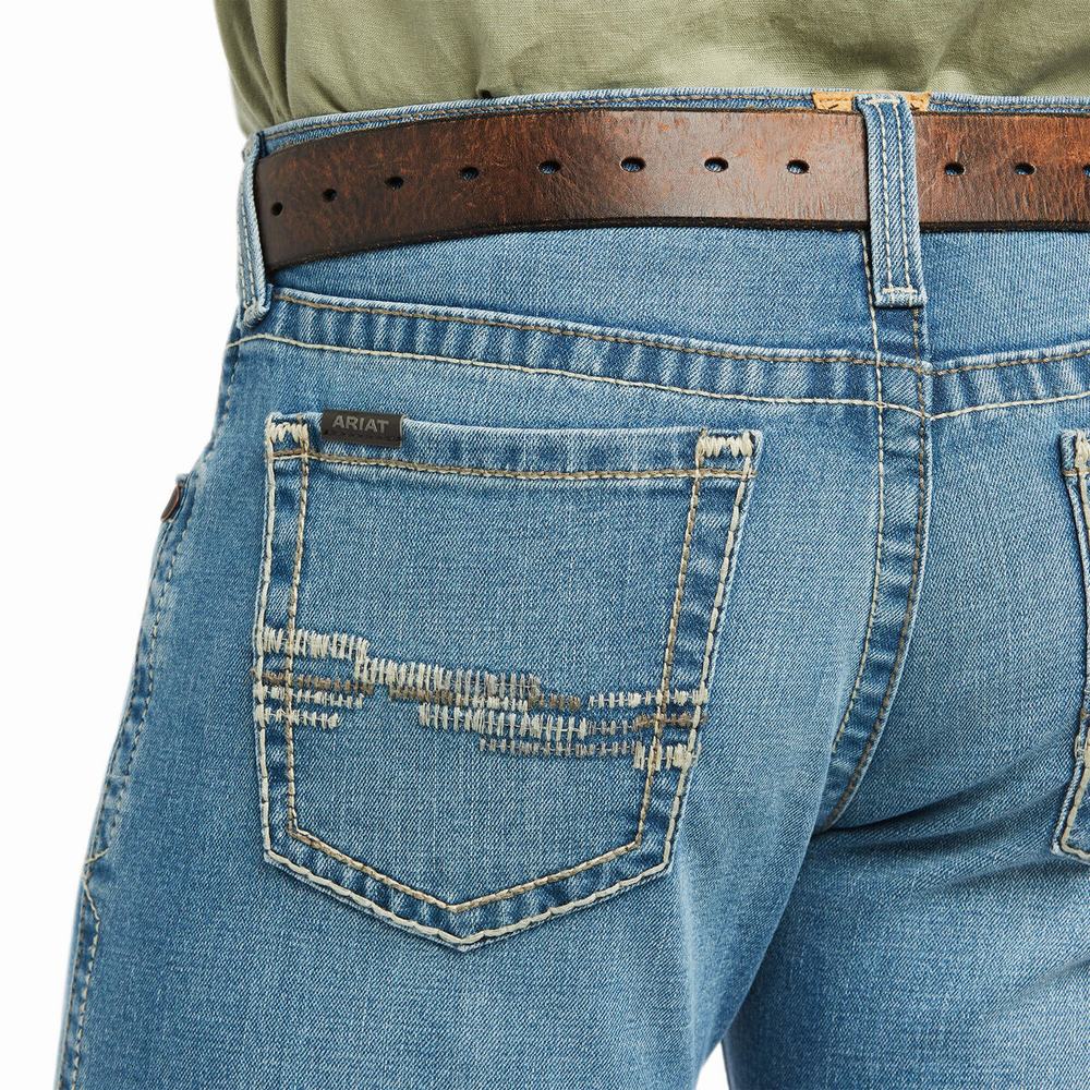 Jeans Straight Ariat M7 Slim Stretch Julian Uomo Colorate | IT324SZXP