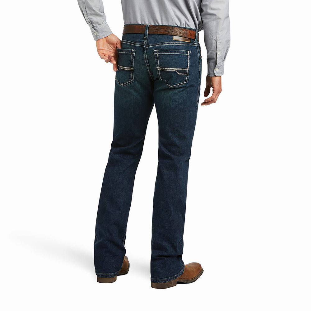 Jeans Straight Ariat M7 Slim TekStretch Marcello Uomo Colorate | IT847OJTQ