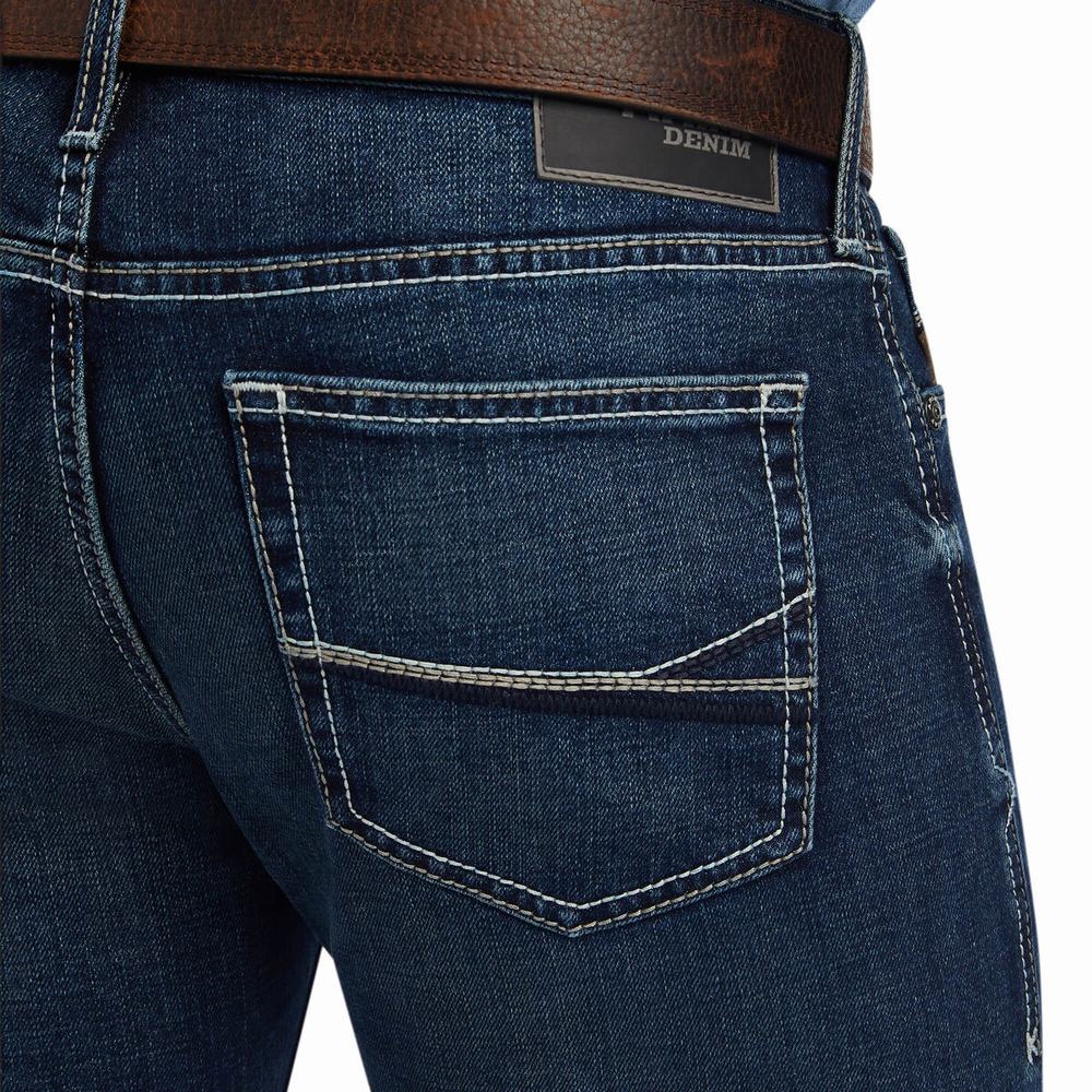 Jeans Straight Ariat M7 Slim Toro Uomo Colorate | IT197GPKH