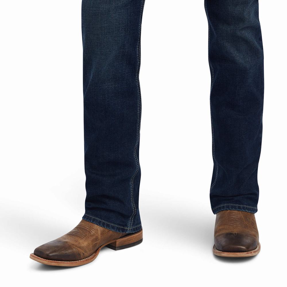 Jeans Straight Ariat M7 Slim Toro Uomo Colorate | IT197GPKH