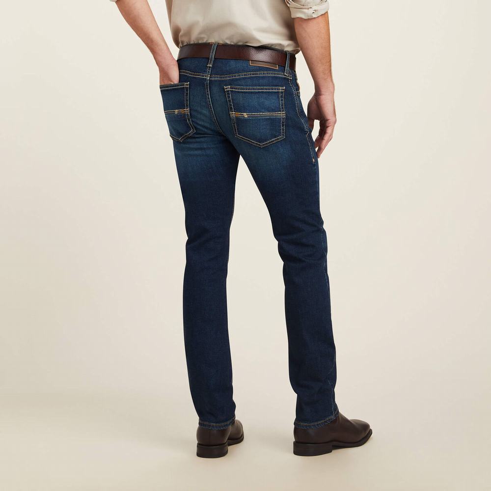 Jeans Straight Ariat M8 Modern TekStretch Brawley Uomo Colorate | IT340FANH