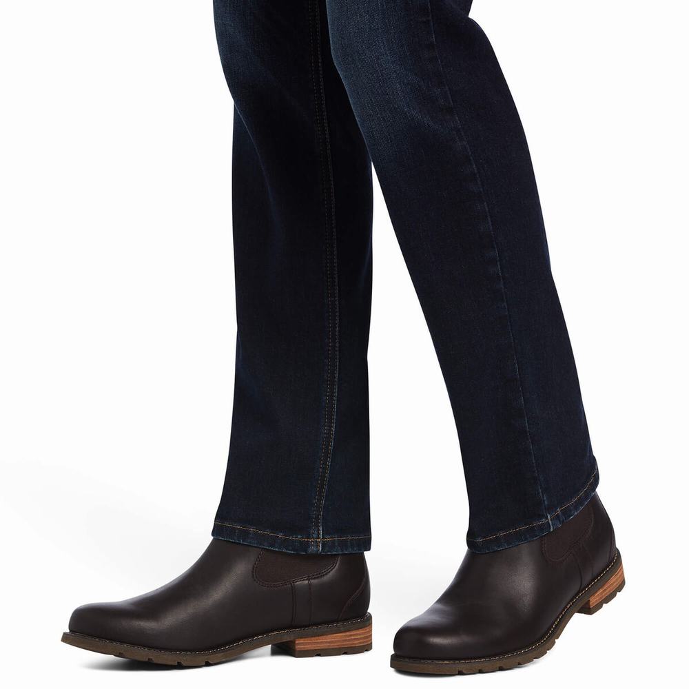 Jeans Straight Ariat Premium High Rise Stretch Donna Colorate | IT781SCVE