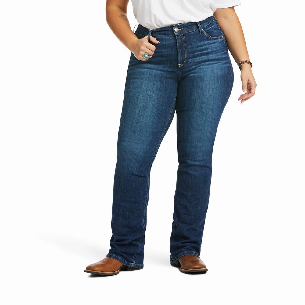 Jeans Straight Ariat R.E.A.L. Perfect Rise Abby Donna Colorate | IT508PFZH