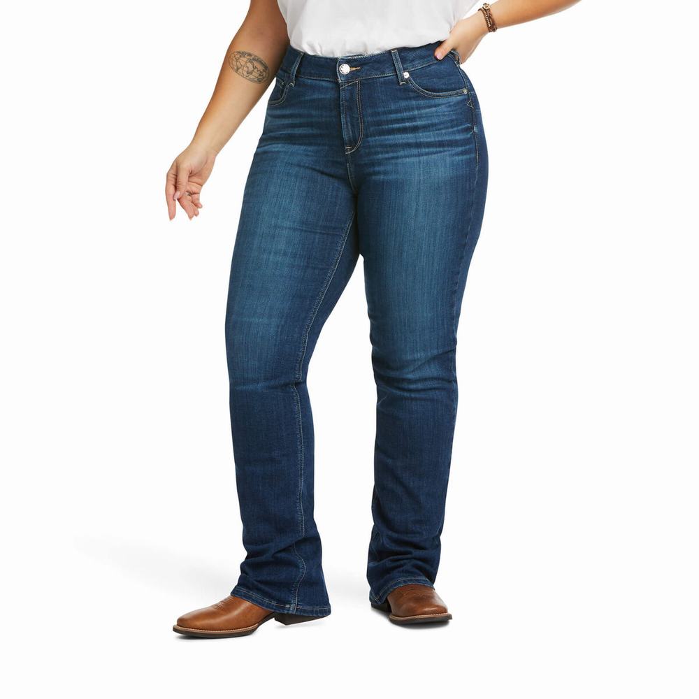 Jeans Straight Ariat R.E.A.L. Perfect Rise Abby Donna Colorate | IT508PFZH