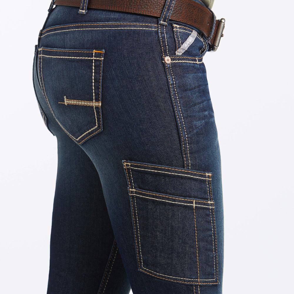 Jeans Straight Ariat Rebar DuraStretch Riveter Cut Donna Colorate | IT798OGQE