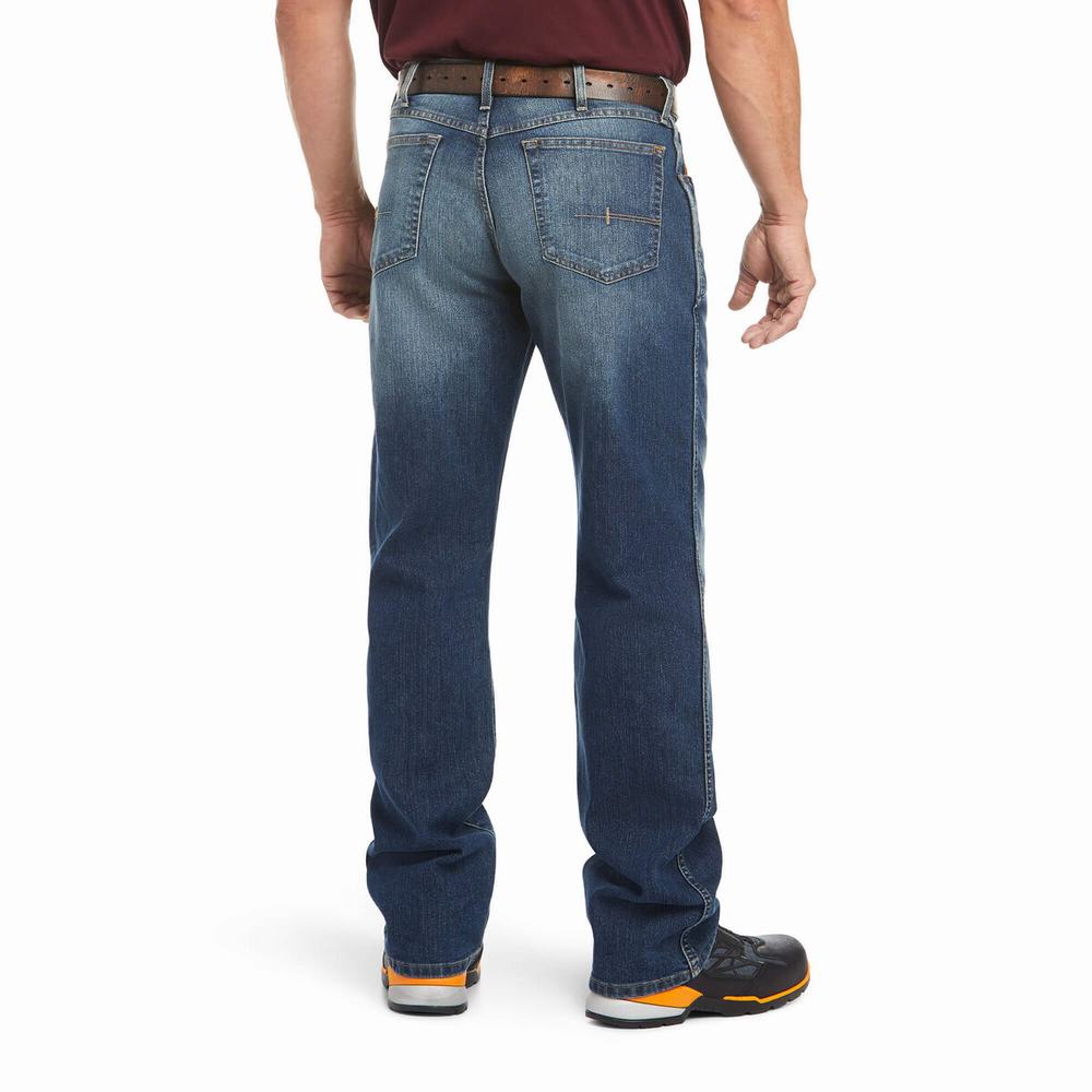 Jeans Straight Ariat Rebar M3 Loose DuraStretch Basic Uomo Colorate | IT270XIPQ