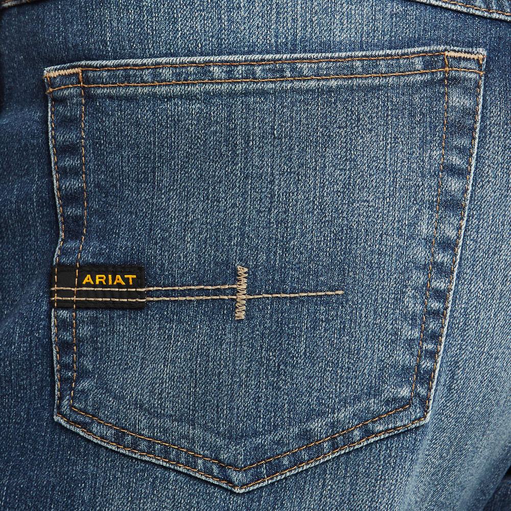 Jeans Straight Ariat Rebar M3 Loose DuraStretch Basic Uomo Colorate | IT270XIPQ