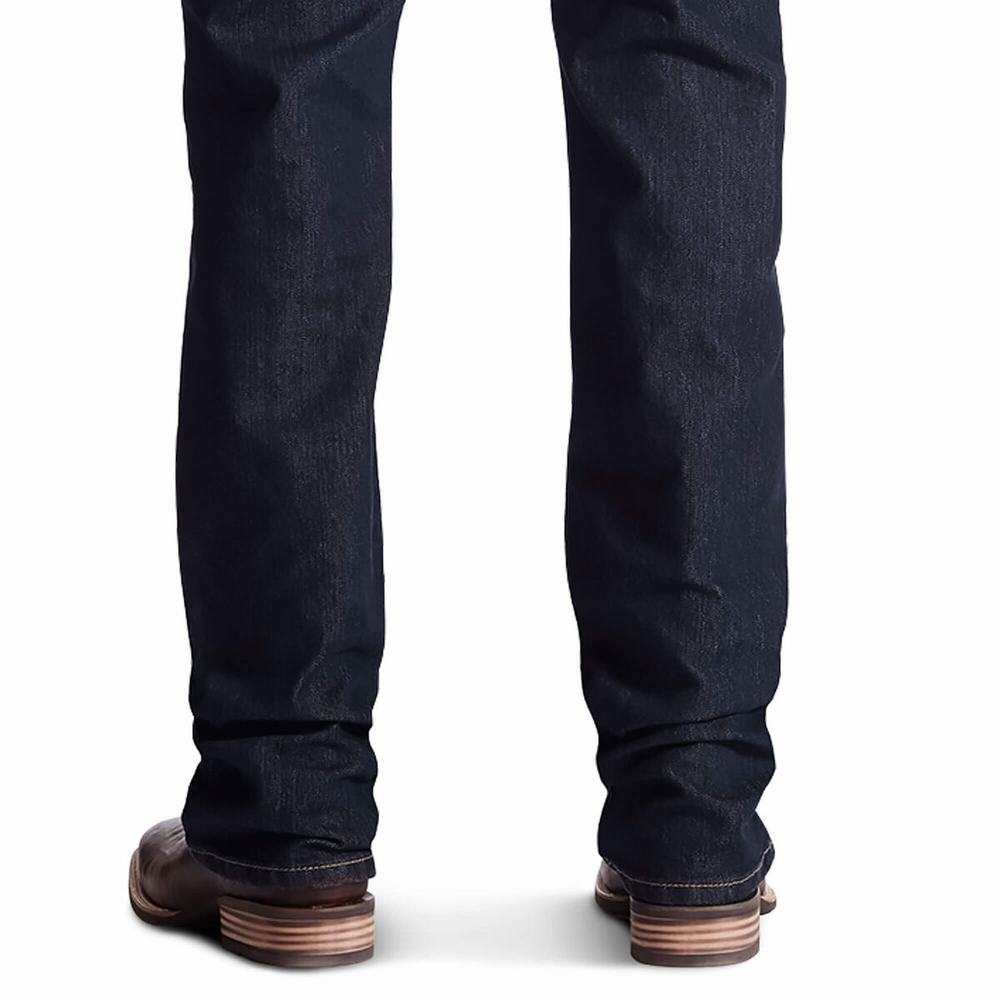 Jeans Straight Ariat Rebar M4 Relaxed DuraStretch Edge Cut Uomo Colorate | IT052ZVJQ