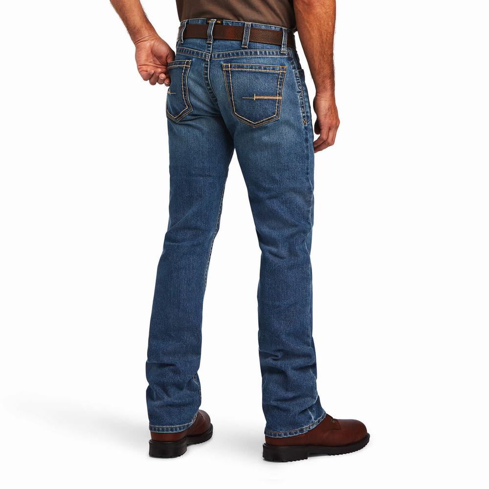 Jeans Straight Ariat Rebar M7 DuraStretch Edge Uomo Colorate | IT821NIMH