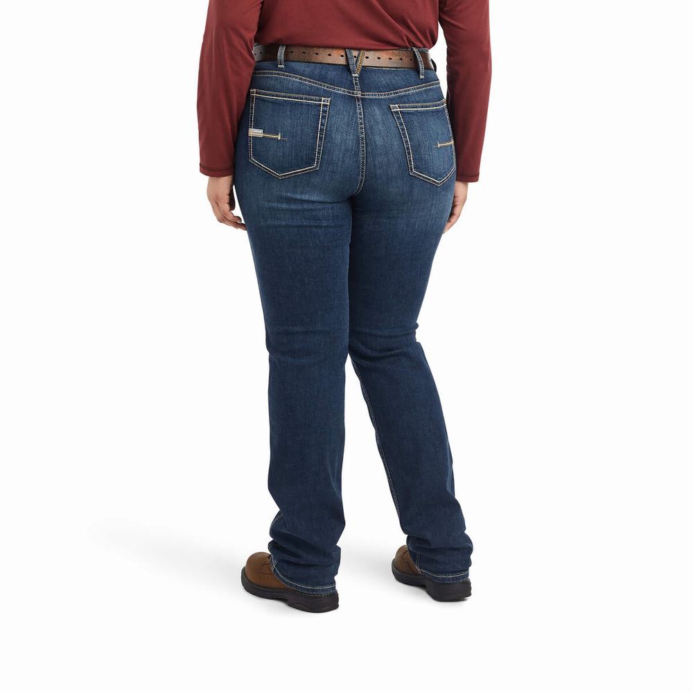 Jeans Straight Ariat Rebar Riveter Donna Colorate | IT980FRPY