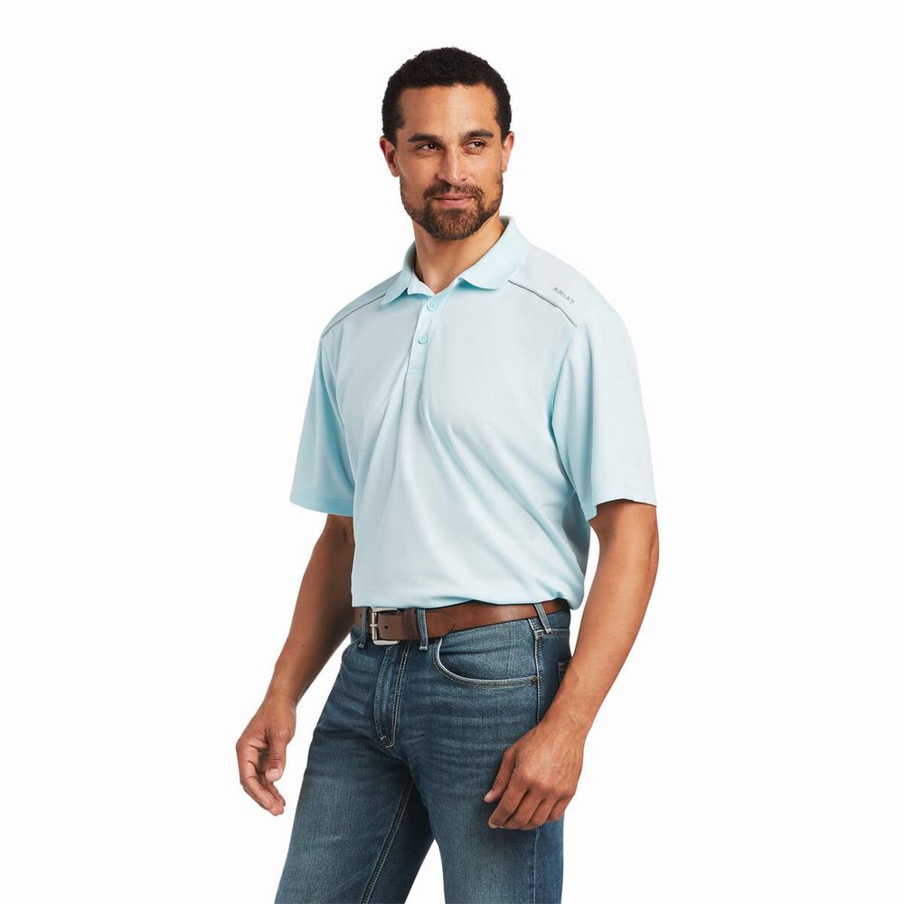 Magliette Polo Ariat TEK 2.0 Uomo Colorate | IT382SOLX